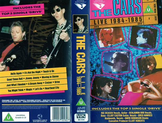 Live 1984 - 1985-0 The Cars-0
