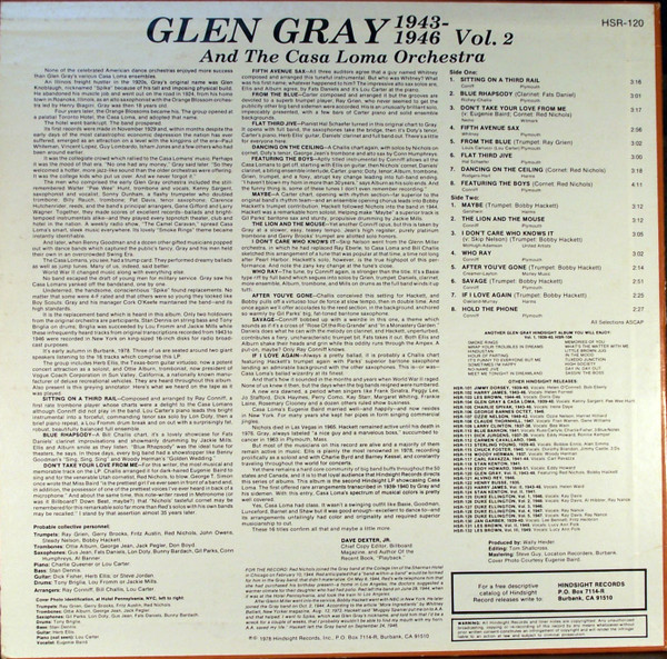 Glen Gray And The Casa Loma Orchestra*-1
