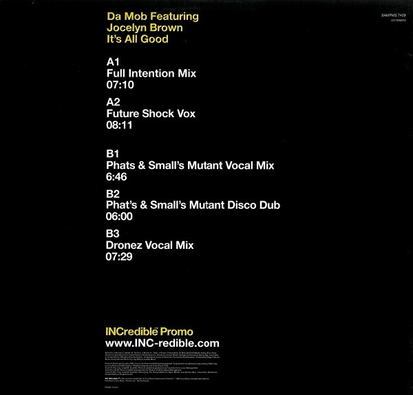 Da Mob Featuring Jocelyn Brown-1