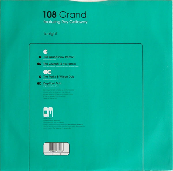 108 Grand Featuring Roy Galloway-1