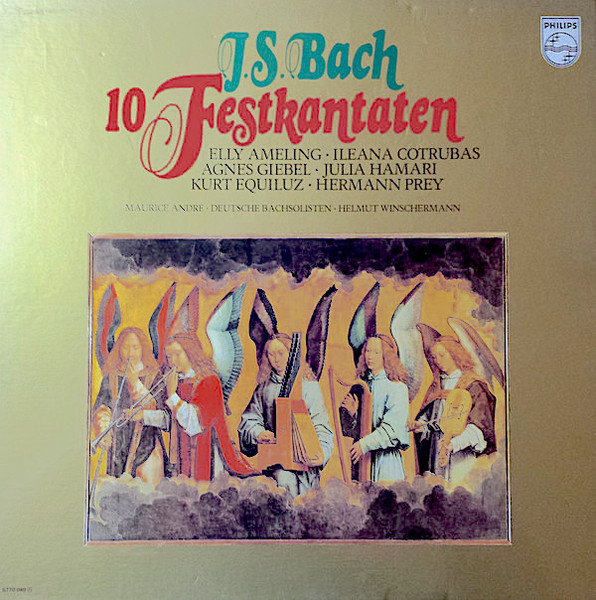 Johann Sebastian Bach, Helmut Winschermann, Deutsche Bachsolisten-0