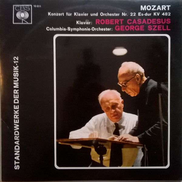 Wolfgang Amadeus Mozart - Robert Casadesus, Columbia Symphony Orchestra, George Szell-0