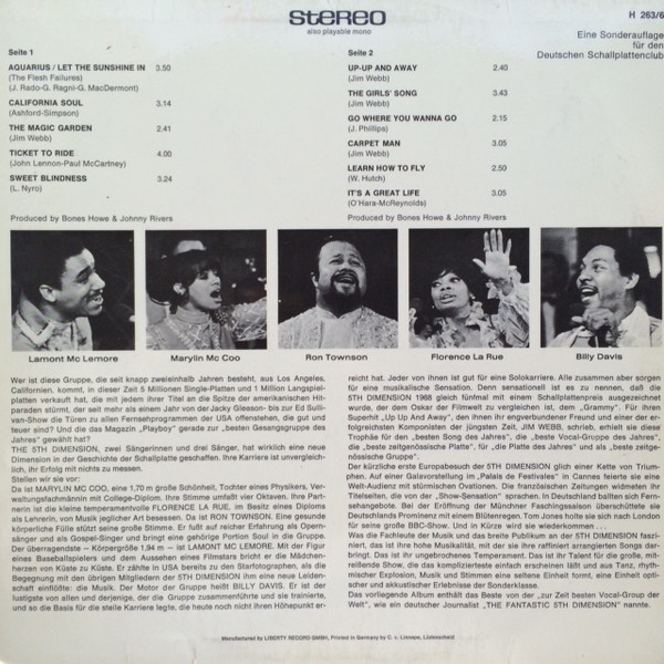 The 5th Dimension*-1