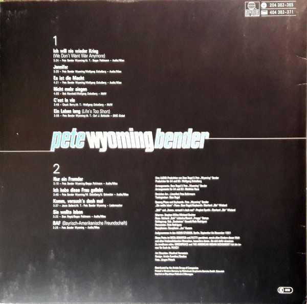 Pete Wyoming Bender-1