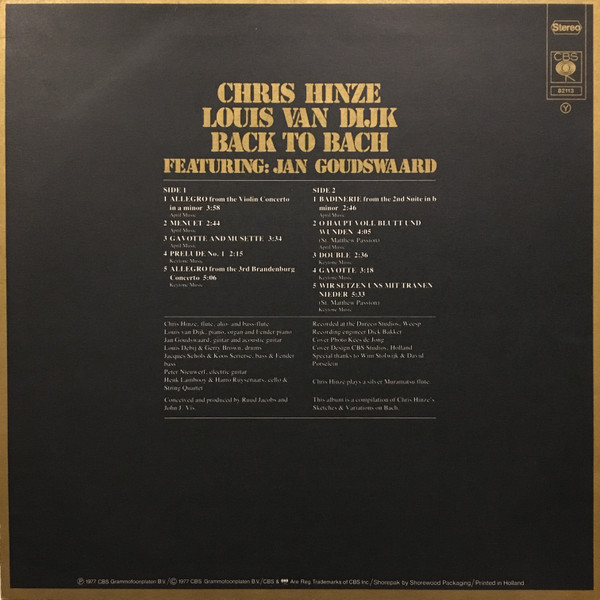 Chris Hinze, Louis van Dijk-1