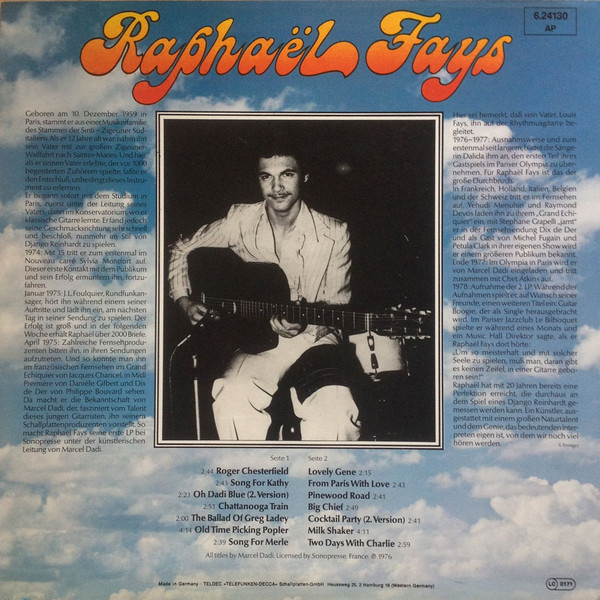 Raphaël Fays / Marcel Dadi-1