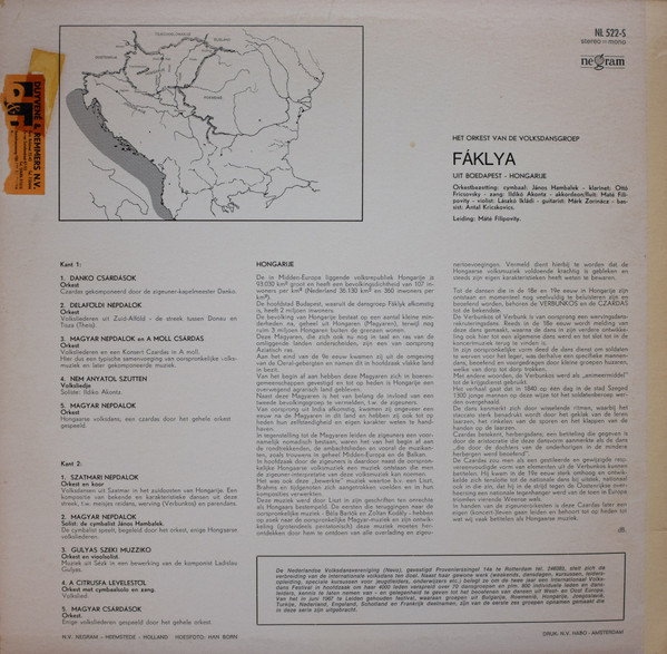 "Fáklya" Központi Népi Táncegyüttes Budapest-1