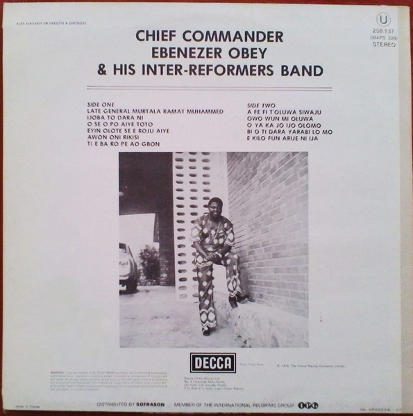 Chief Commander Ebenezer Obey & His Inter-Reformers Band-1