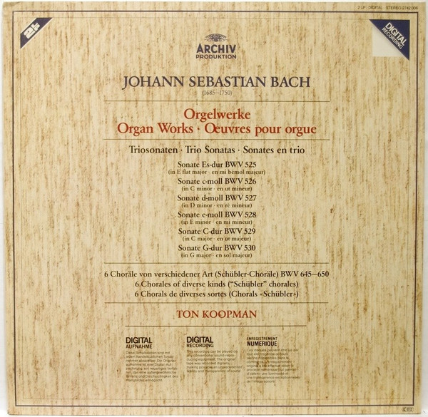Johann Sebastian Bach - Ton Koopman-1