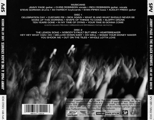 Jimmy Page & The Black Crowes-1