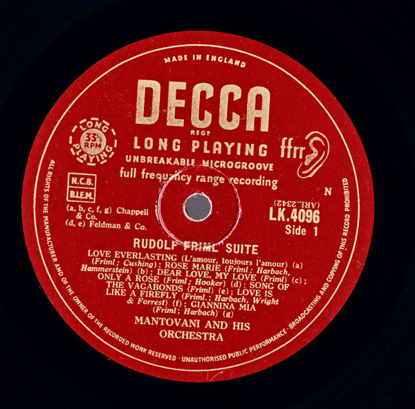 Mantovani And His Orchestra-0