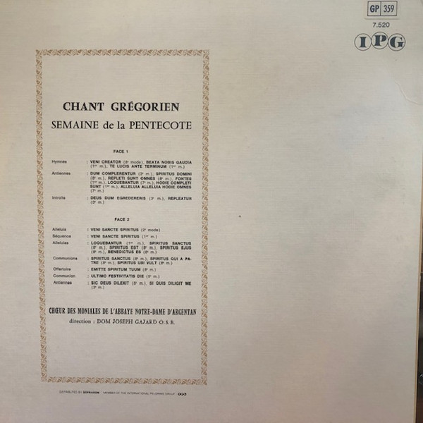 Choeur Des Moniales De L'Abbaye Notre-Dame D'Argentan-1