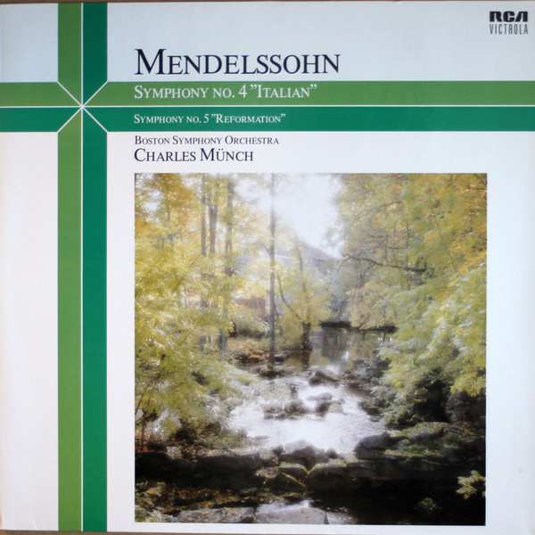Felix Mendelssohn-Bartholdy, Boston Symphony Orchestra, Charles Munch-0