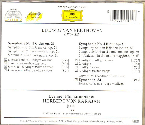 Ludwig van Beethoven - Herbert von Karajan, Berliner Philharmoniker-1