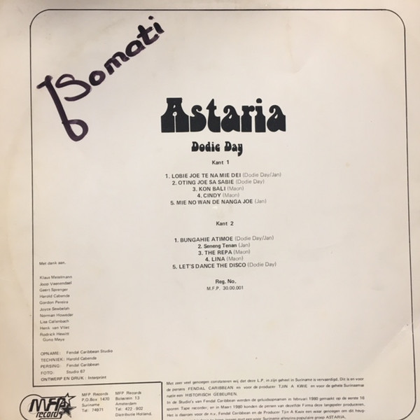 Astaria, Dodie Day-1