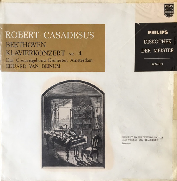 Ludwig van Beethoven - Robert Casadesus - Concertgebouworkest, Eduard van Beinum-0