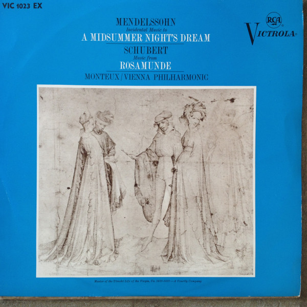 Felix Mendelssohn-Bartholdy, Franz Schubert, Wiener Philharmoniker, Pierre Monteux-0