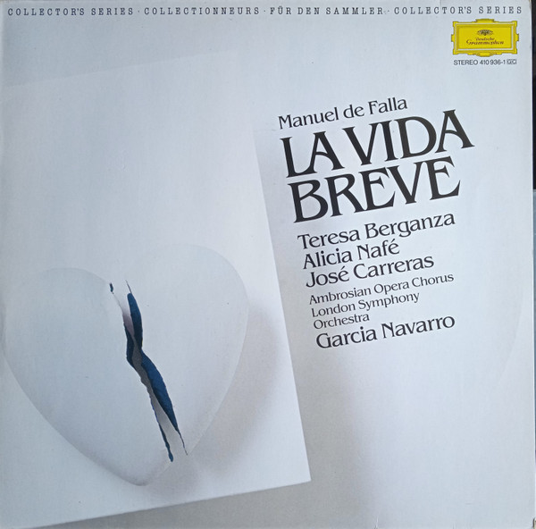Manuel De Falla, Teresa Berganza, Alicia Nafé, José Carreras, The Ambrosian Opera Chorus, London Symphony Orchestra, Garcia Navarro-0