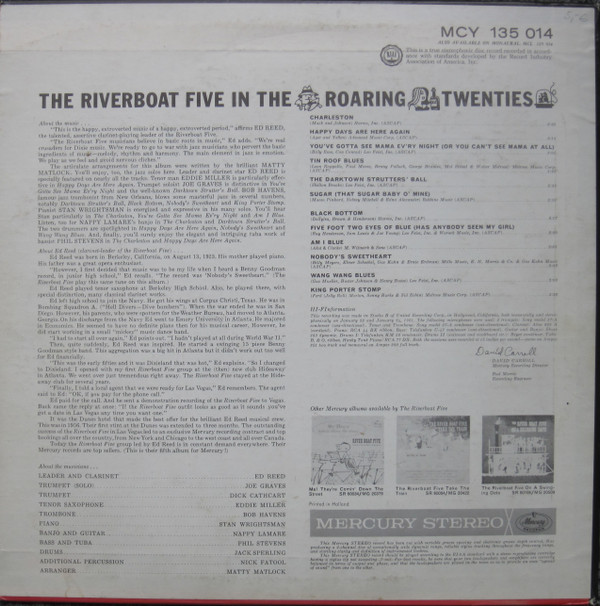 Ed Reed And The Riverboat Five-1