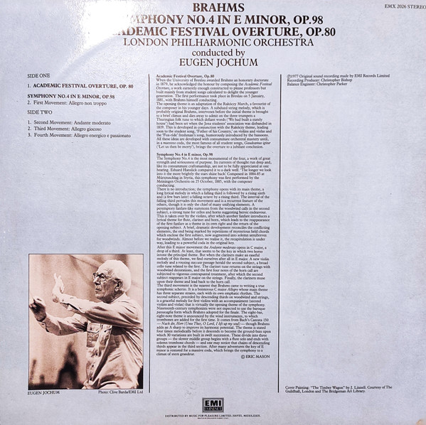 Johannes Brahms - London Philharmonic Orchestra, Eugen Jochum-1