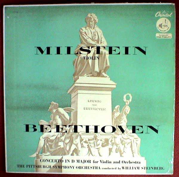 Ludwig Van Beethoven - Nathan Milstein, Pittsburgh Symphony Orchestra, William Steinberg-0