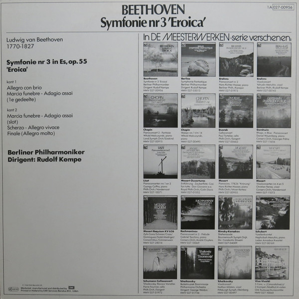 Ludwig van Beethoven, Berliner Philharmoniker, Rudolf Kempe-1