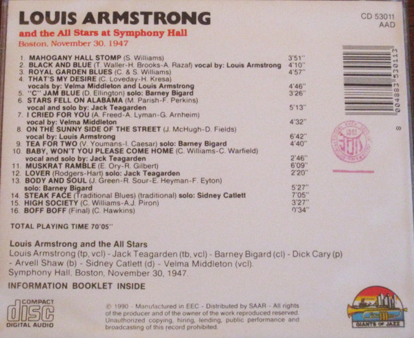 Louis Armstrong And His All-Stars-1