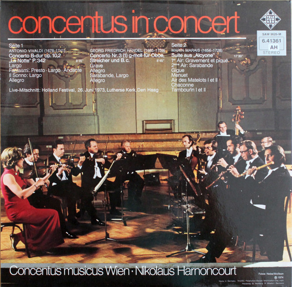 Concentus Musicus Wien, Nikolaus Harnoncourt-1