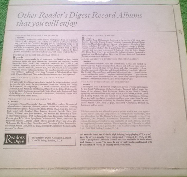 Lad Busby And His Orchestra, Leonard Bernstein, Hill Bowen And His Orchestra, Richard Rodgers-1