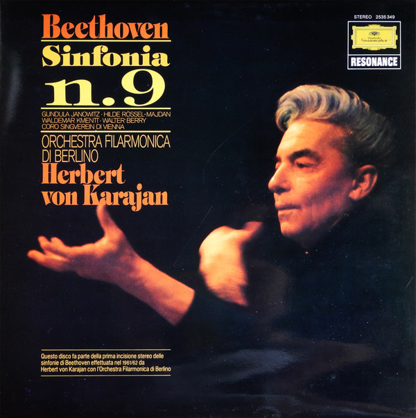 Ludwig van Beethoven - Herbert Von Karajan, Berliner Philharmoniker, Gundula Janowitz, Hilde Rössel-Majdan, Waldemar Kmentt, Walter Berry, Wiener Singverein-0