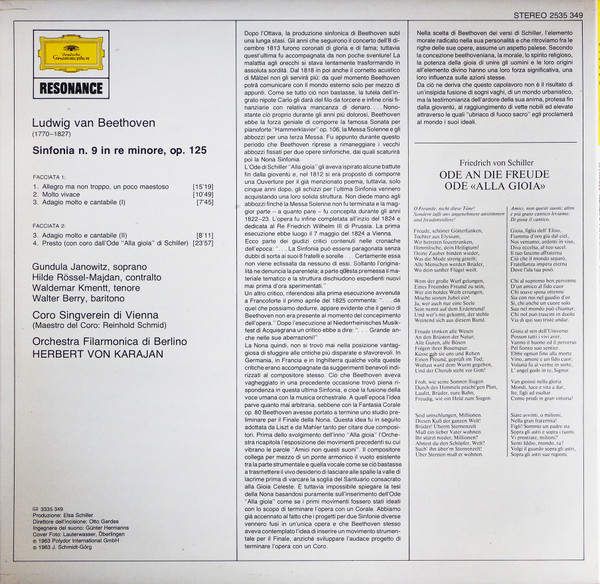 Ludwig van Beethoven - Herbert Von Karajan, Berliner Philharmoniker, Gundula Janowitz, Hilde Rössel-Majdan, Waldemar Kmentt, Walter Berry, Wiener Singverein-1