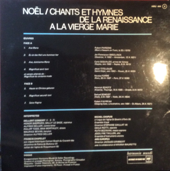 Deller Consort, Michel Chapuis, Francis Chapelet, Ars Europea-1