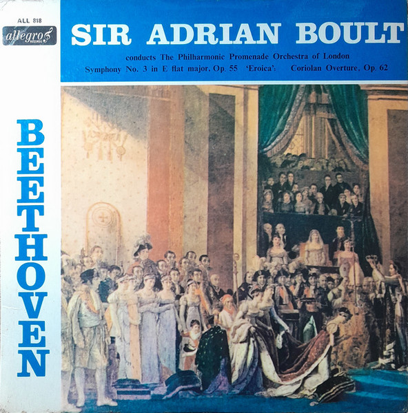 Ludwig Van Beethoven - Sir Adrian Boult, The Philharmonic Promenade Orchestra-0