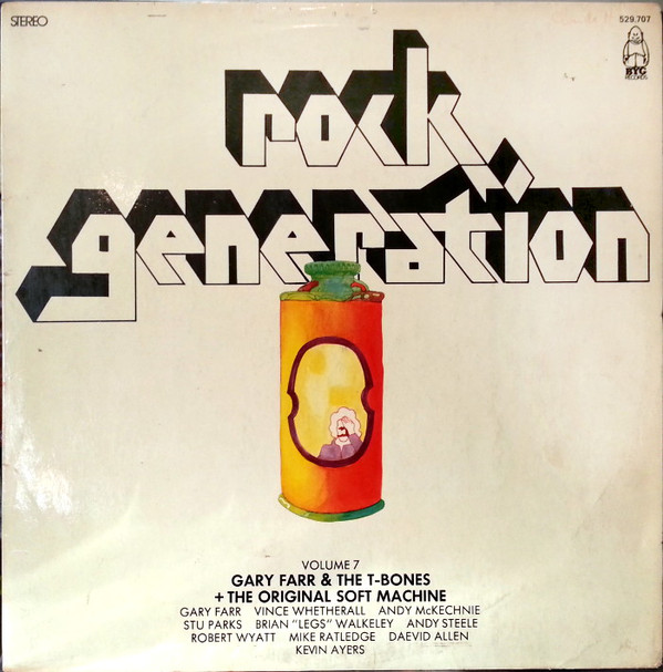 Gary Farr (2) & The T-Bones (2) + Soft Machine-0