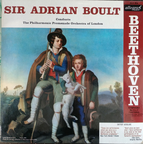 Ludwig van Beethoven - Sir Adrian Boult Conducts The Philharmonic Promenade Orchestra-0