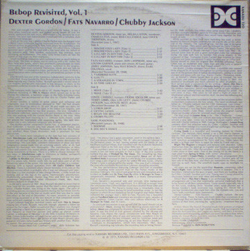 Dexter Gordon / Fats Navarro / Chubby Jackson-1