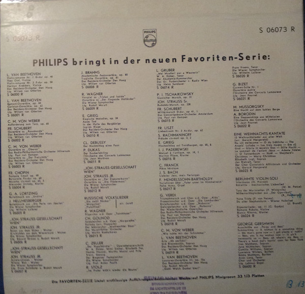 Felix Mendelssohn-Bartholdy, Concertgebouworkest, Eduard van Beinum-1