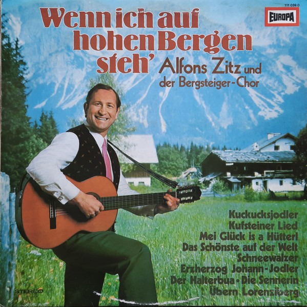 Alfons Zitz Und Der Bergsteiger-Chor-0