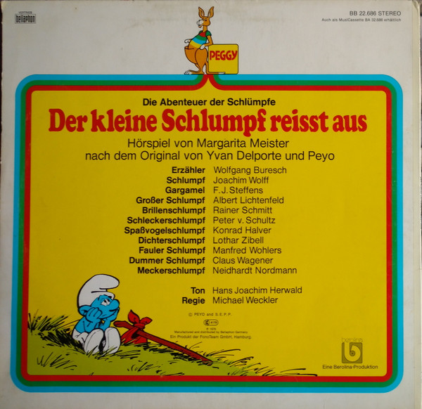 Margarita Meister, Yvan Delporte Und Peyo-1