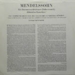 Felix Mendelssohn-Bartholdy, Carl Schuricht-1