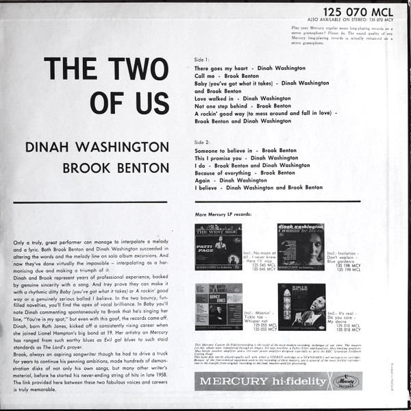 Dinah Washington And Brook Benton-1