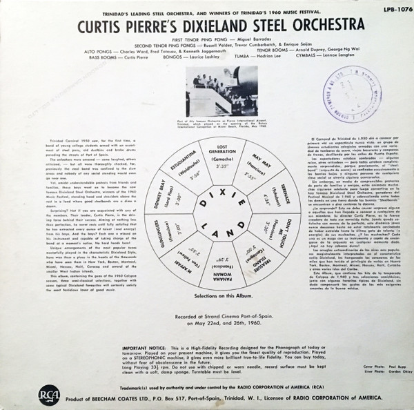 Curtis Pierre & The Dixieland Steel Orchestra-1