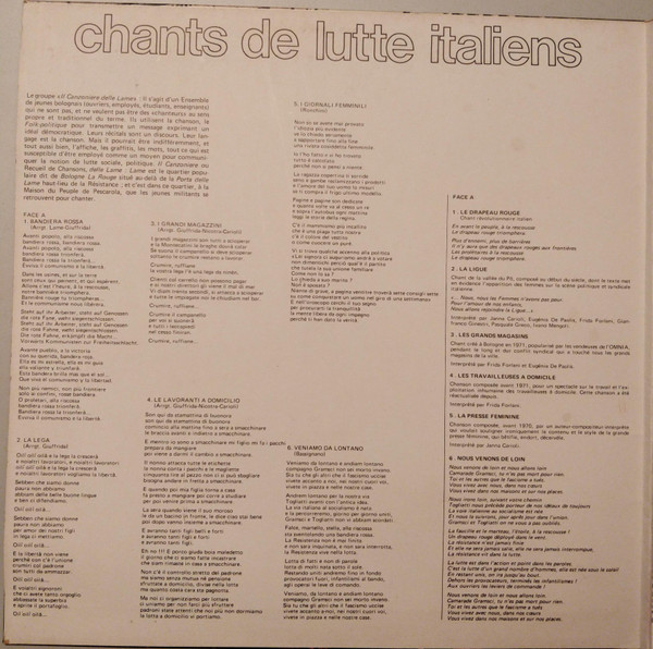 Canzoniere Delle Lame-1