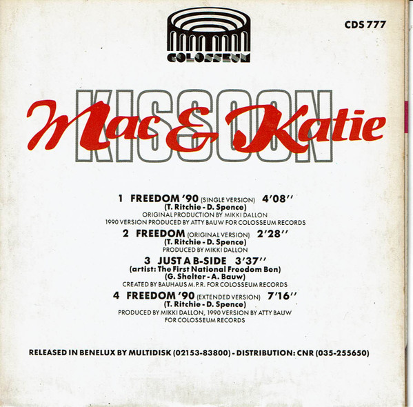 Mac And Katie Kissoon, The First National Freedom Ben-1