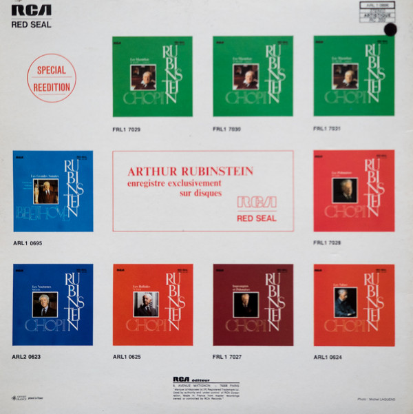 Frédéric Chopin, Arthur Rubinstein, The New Symphony Orchestra Of London, Stanislaw Skrowaczewski-1