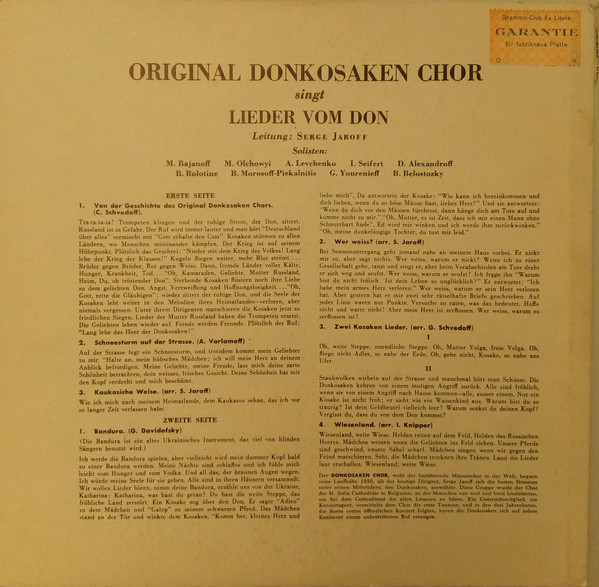Don Kosaken Chor Serge Jaroff, Serge Jaroff-1