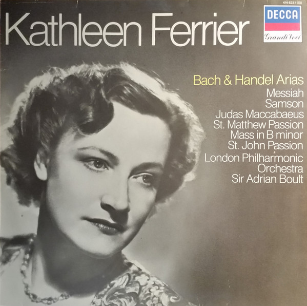 Kathleen Ferrier, Johann Sebastian Bach, Georg Friedrich Händel-0