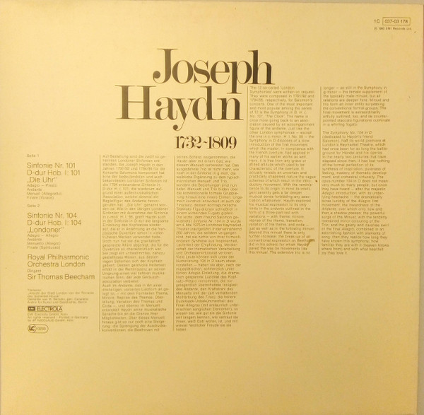 Joseph Haydn, Royal Philharmonic Orchestra, Sir Thomas Beecham-1