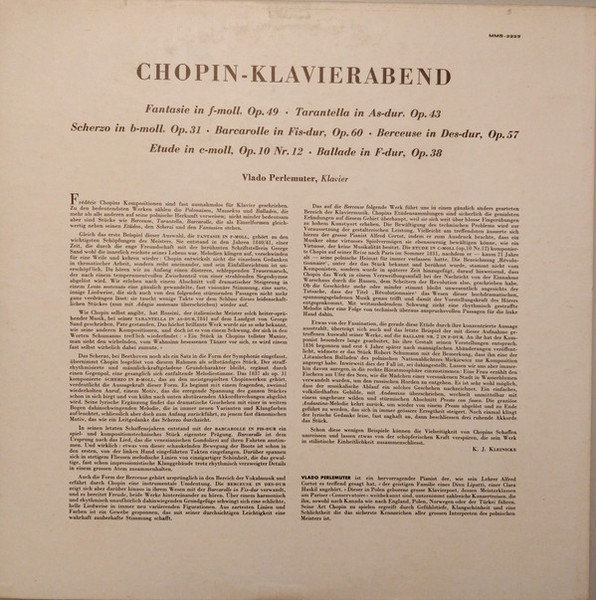 Frédéric Chopin - Vlado Perlemuter-1