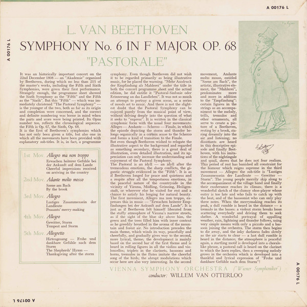 Ludwig van Beethoven, Wiener Symphoniker, Willem Van Otterloo-1